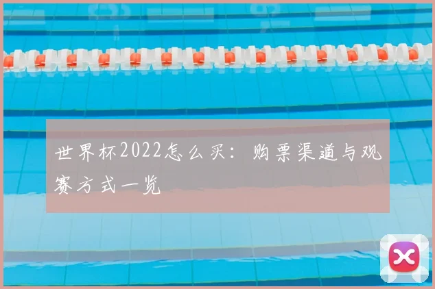 世界杯2022怎么买：购票渠道与观赛方式一览